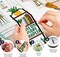 Cross Stitch Bookmark Kits Bookshelves Words Pattern Counted Cross Stitch Kits for Beginners Adults